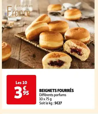 Auchan BEIGNETS FOURRÉS offre