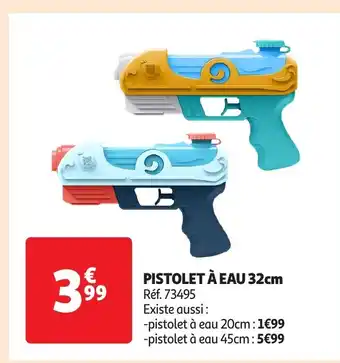 Auchan PISTOLET À EAU 32cm offre