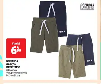 Auchan BERMUDA GARCON INEXTENSO offre