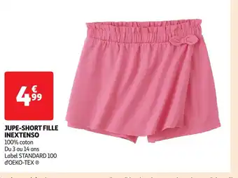Auchan JUPE-SHORT FILLE INEXTENSO offre