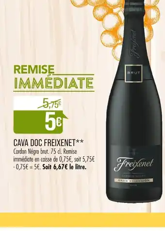 Match FREIXENET CAVA DOC offre