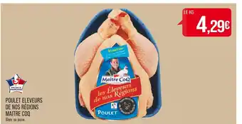 Match MAITRE COQ POULET ELEVEURS DE NOS RÉGIONS offre