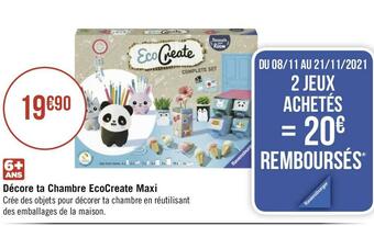 Ecocreate décore ta chambre maxi