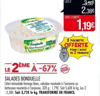 Match BONDUELLE SALADES offre