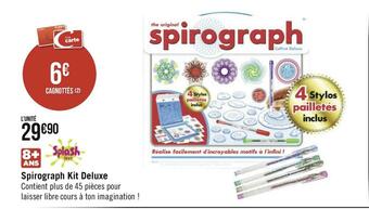 Géant Casino Splash toys spirograph kit deluxe offre
