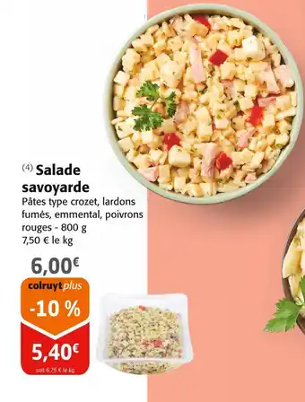 Colruyt Salade savoyarde offre