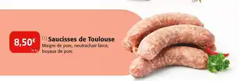 Colruyt Saucisses de Toulouse offre