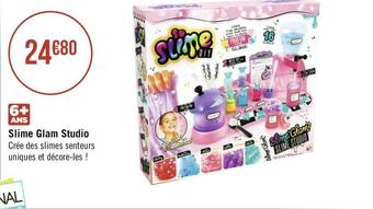 Géant Casino Slime glam studio offre