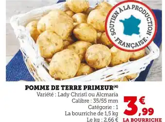 Hyper U POMME DE TERRE PRIMEUR offre