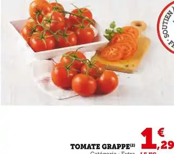 Hyper U TOMATE GRAPPE offre