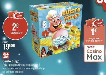 Géant Casino Goliath cuisto dingo offre