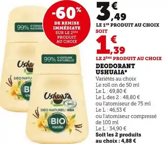 USHUAIA DEODORANT