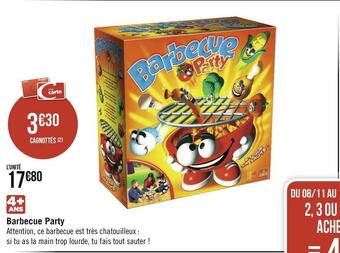 Géant Casino Goliath barbecue party offre