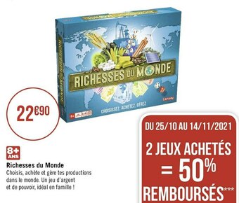 Richesses du monde
