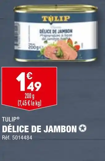 ALDI TULIP DÉLICE DE JAMBON offre