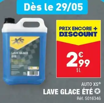 ALDI AUTO XS LAVE GLACE ÉTÉ offre