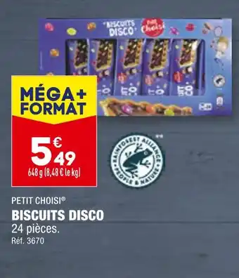 ALDI PETIT CHOISI BISCUITS DISCO offre