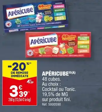 ALDI APÉRICUBE offre