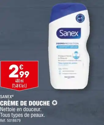 ALDI SANEX CRÈME DE DOUCHE offre