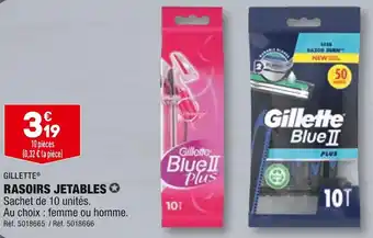 ALDI GILLETTE RASOIRS JETABLES offre