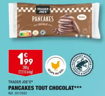 ALDI TRADER JOE’S PANCAKES TOUT CHOCOLAT offre