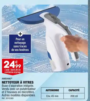 ALDI AMBIANO NETTOYEUR À VITRES offre