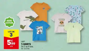 ALDI L&D T-SHIRTS offre