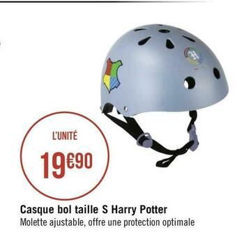 Géant Casino Casque bol taille s harry potter offre