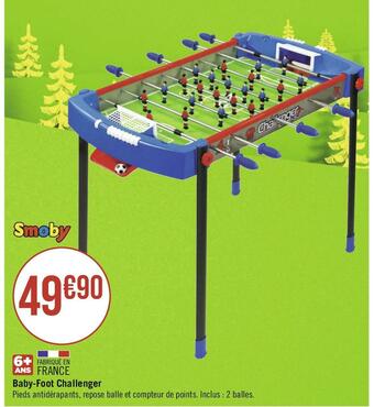 Smoby baby-foot challenger