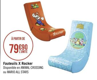 Super mario fauteuils x rocker