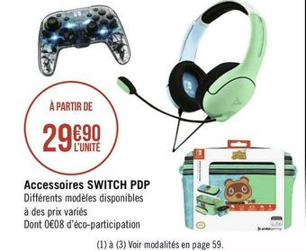 Géant Casino Accessoires switch pdp offre