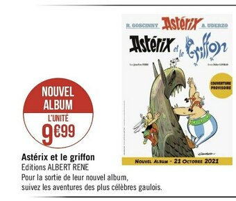 Géant Casino Astérix et le griffon offre
