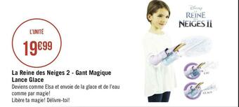 Reine des neige la reine des neiges 2 - gant magique lance glace