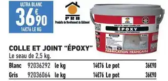 Brico Cash COLLE ET JOINT "ÉPOXY" offre