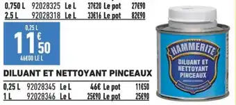 DILUANT ET NETTOYANT PINCEAUX