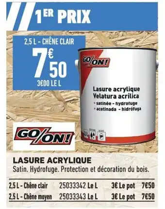 Brico Cash LASURE ACRYLIQUE offre