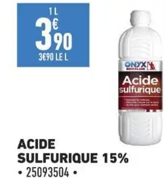 ACIDE SULFURIQUE 15% 25093504