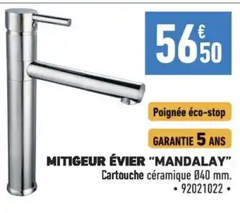 MITIGEUR ÉVIER "MANDALAY"