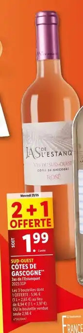 Lidl Jas de l'Estanquet CÔTES DE GASCOGNE offre