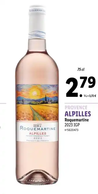 Lidl Roquemartine PROVENCE ALPILLES offre