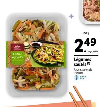 Lidl VITASIA Légumes sautés offre