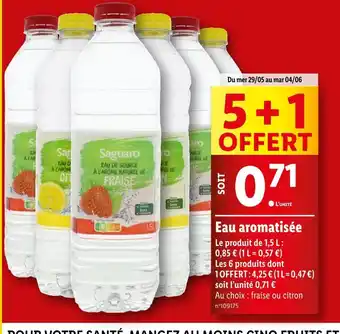 Saguaro Eau aromatisée