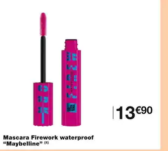 Monoprix Maybelline Mascara Firework waterproof (1) offre