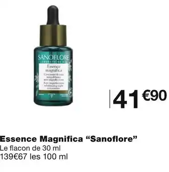 Monoprix Sanoflore Essence Magnifica offre