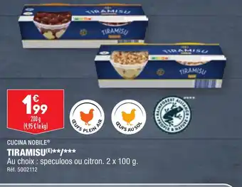 ALDI TIRAMISU offre