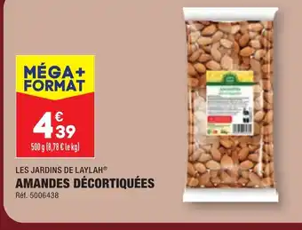 ALDI AMANDES DÉCORTIQUÉES offre