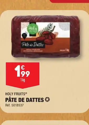 ALDI PÂTE DE DATTES offre