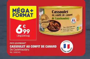 ALDI CASSOULET AU CONFIT DE CANARD offre