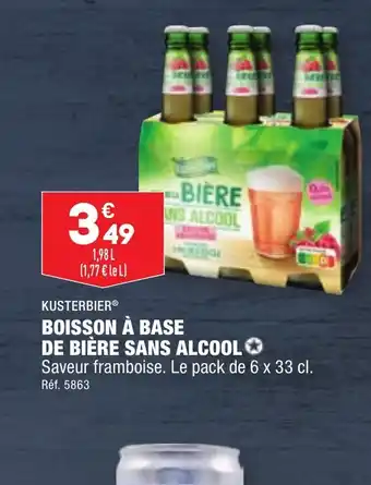 ALDI BOISSON À BASE DE BIÈRE SANS ALCOOL offre