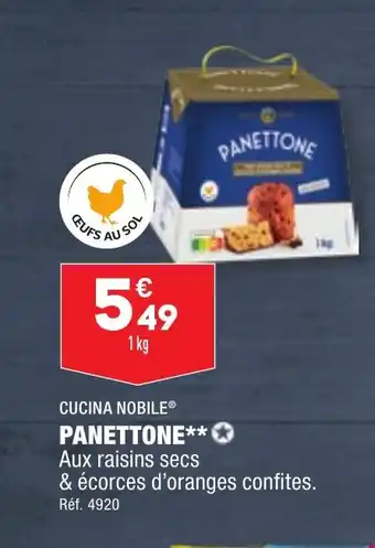 ALDI PANETTONE offre
